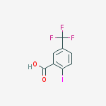 Structure of 2-Iodo-5-(trifluoromethyl)benzoic acid