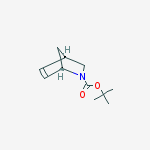 Structure of (1S,4R)-TERT-BUTYL 2-AZABICYCLO[2.2.1]HEPT-5-ENE-2-CARBOXYLATE