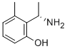 Structure of 2-[(1S)-1-aminoethyl]-3-methyl-phenol