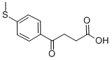 Structure of 3-(4-METHYLTHIOBENZOYL)PROPIONIC ACID