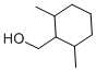 Chemical structure of Cyclohexanemethanol, 2,6-dimethyl-,