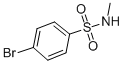 Structure of 4-BROMO-N-METHYL-BENZENESULFONAMIDE