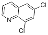 Structure of 6,8-DICHLOROQUINOLINE