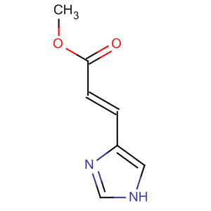 Structure of 2-Propenoic acid, 3-(1H-imidazol-4-yl)-, methyl ester, (2E)-
