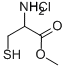 Structure of METHYL 2-AMINO-3-MERCAPTOPROPANOATE HYDROCHLORIDE