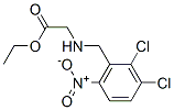 Structure of Ethyl N-(2.3-dichloro-6-nitrobenzyl)glycine