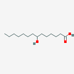 7-Hydroxy Myristic Acid结构式