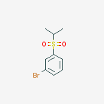 Structure of 1-Bromo-3-(isopropylsulfonyl)benzene