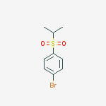 Structure of 1-Bromo-4-(isopropylsulfonyl)benzene