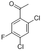 Structure of 2,4-Dichloro-5-fluoroacetophenone