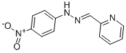 Structure of PYRIDINE-2-CARBOXALDEHYDE 4-NITROPHENYLHYDRAZONE