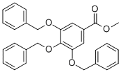 Structure of METHYL 3,4,5-TRIS(BENZYLOXY)BENZOATE