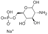 Structure of D-GLUCOSAMINE 6-PHOSPHATE SODIUM SALT