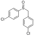 Structure of CHLORBENSID SULFOXIDE PESTANAL  100 MG