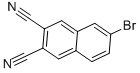 Structure of 6-BROMO-2,3-DICYANONAPHTHALENE