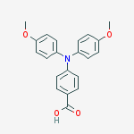 1-(4-(bis(4-methoxyphenyl)amino)phenyl)ethanone结构式