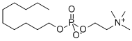 Structure of O-(DECYLPHOSPHORYL)CHOLINE 100 MM SOLUTION