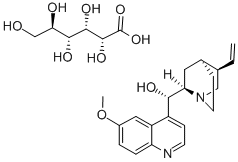 Structure of QUINIDINE GLUCONATE