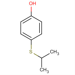 Phenol, 4-[(1-methylethyl)thio]-结构式
