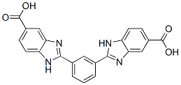 Structure of 2,2-(1,3-Phenylene)bis-1H-Benzimidazole-5-carboxylic acid