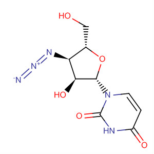 Uridine, 3'-azido-3'-deoxy-结构式