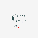 Structure of 5-Methylquinoline-8-carboxylic acid