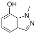 Structure of 1H-Indazol-7-ol,1-methyl-
