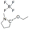 Structure of 2-Pyrrolidinylium, 2-ethoxy-1-methyl-, tetrafluoroborate(1-)