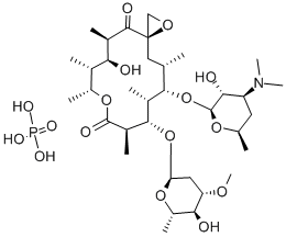 Structure of OLEANDOMYCIN PHOSPHATE