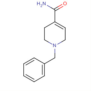Structure of 4-Pyridinecarboxamide, 1,2,3,6-tetrahydro-1-(phenylmethyl)-