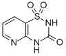 2H-Pyrido(2,3-e)-1,2,4-thiadiazin-3(4H)-one, 1,1-dioxide结构式