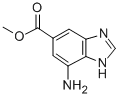 Structure of 1H-Benzimidazole-5-carboxylicacid,7-amino-,methylester