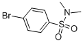 Structure of 4-BROMO-N,N-DIMETHYLBENZENESULFONAMIDE