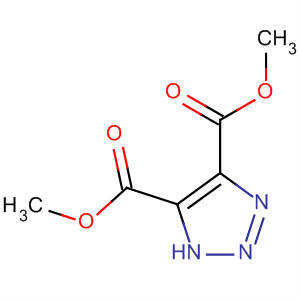1H-1,2,3-Triazole-4,5-dicarboxylic acid dimethyl ester结构式