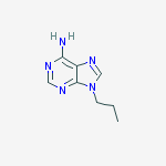 9-propyl-9H-purin-6-amine结构式
