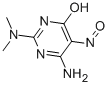 Structure of 4-Amino-2-dimethylamino-6-hydroxy-5-nitrosopyrimidine
