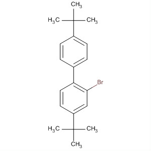 2-溴-4,4’-二叔丁基联苯结构式