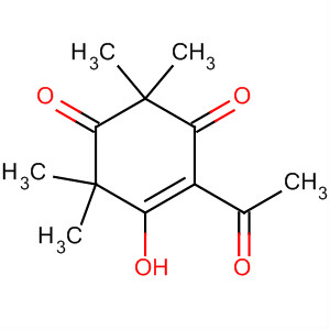 Structure of 4-Cyclohexene-1,3-dione, 4-acetyl-5-hydroxy-2,2,6,6-tetramethyl-