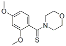 Structure of 4-[(2,4-Dimethoxyphenyl)carbonothioyl]morpholine