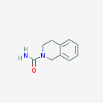3,4-dihydroisoquinoline-2(1H)-carboxamide结构式