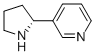 Structure of (R)-3-(pyrrolidin-2-yl)pyridine