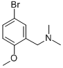 Structure of (5-BROMO-2-METHOXY-BENZYL)-DIMETHYL-AMINE