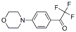 2,2,2-trifluoro-1-[4-(morpholin-4-yl)phenyl]ethan-1-one结构式
