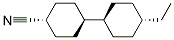 Structure of [trans(trans)]-4-ethyl[1,1-bicyclohexyl]-4-carbonitrile