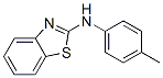 Chemical structure of N-(4-METHYLPHENYL)-1,3-BENZOTHIAZOL-2-AMINE