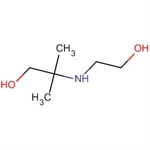 1-Propanol, 2-[(2-hydroxyethyl)amino]-2-methyl-结构式