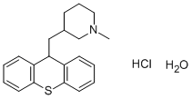 Structure of 1-methyl-3-(9H-thioxanthen-9-ylmethyl)piperidine
