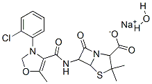 Structure of Cloxacillin sodium