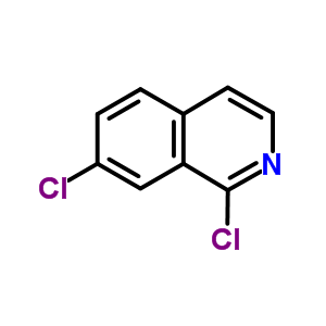 1,7-Dichloroisoquinoline结构式