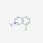 8-Chloroisoquinoline 2-oxide结构式